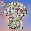 Snoopy Summer Time Cute Full Printing Hawaiian Shirt – Blue