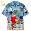 Snoopy Summer Time Cute Full Printing Hawaiian Shirt – Pink