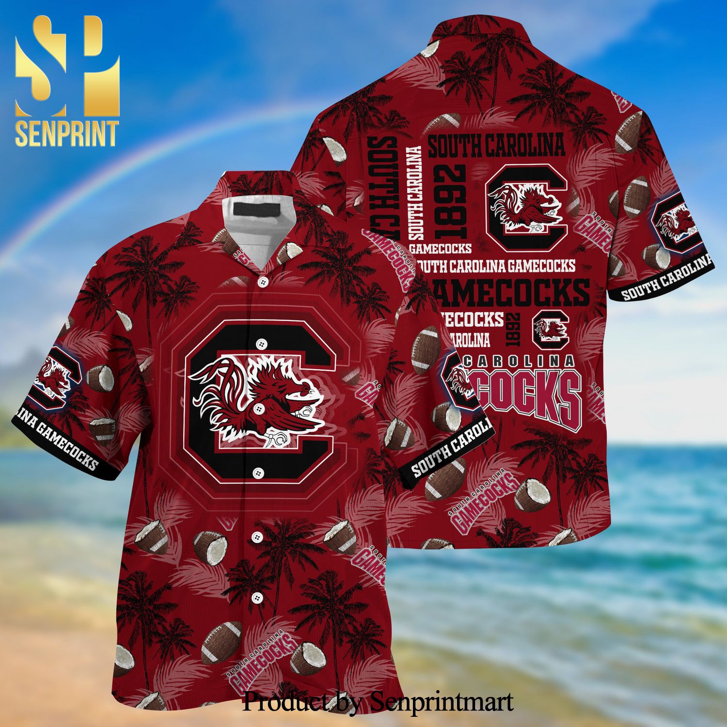 South Carolina Gamecocks Hawaiian Shirt New Gift For Summer