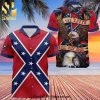 Spaniels Cocker Dog Full Printing Summer Short Sleeve Hawaiian Beach Shirt