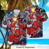 Spider Man Marvel Full Printing Hawaiian Shirt – White