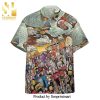 Star Trek 30th Anniversary with Characters Under Green Sky Full Printing Hawaiian Shirt