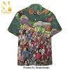 Star Trek 30th Anniversary with Characters Under Brown Sky Full Printing Hawaiian Shirt