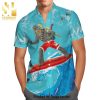 Star Wars Chewbacca Stormtrooper Palm Tree Full Printing Hawaiian Shirt