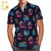 Star Wars Darth Vader In Galaxy Full Printing Hawaiian Shirt – Black