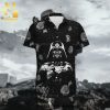 Star Wars Darth Vader Palm Tree Full Printing Aloha Summer Beach Hawaiian Shirt – Black White