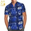 Star Wars Detailed Structure of Spaceship Scan Full Printing Hawaiian Shirt – Navy