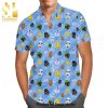 Star Wars Drawing Characters Full Printing Hawaiian Shirt – Blue