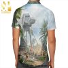 Star Wars Smoky Stormtroopers Comm And er Full Printing Hawaiian Shirt – Black