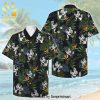 Star Wars Stormtroopers And Spaceship Full Printing Hawaiian Shirt – Navy