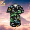 Star Wars The Movie Logo Full Printing Hawaiian Shirt – Black