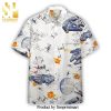 Star Wars The Movie Logo Full Printing Hawaiian Shirt – Black