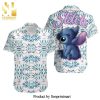 Stitch Dresses Up As Mickey Disney Cartoon Graphics Full Printing Hawaiian Shirt