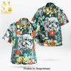 Stormtrooper Star Wars Floral Pattern Full Printing Hawaiian Shirt