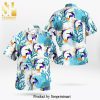 Surprised Stitch Disney Cartoon Graphics Tropical Full Printing Hawaiian Shirt