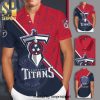 Tennessee Titans Football Team Full Printing Hawaiian Shirt – Blue