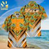 Tennessee Volunteers Logo Full Printing Flowery Aloha Summer Beach Hawaiian Shirt – Gray