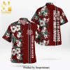 Tennis Player Full Printing Flowery Aloha Summer Beach Hawaiian Shirt