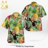 The Muppet Mahna Mahna Pineapple Tropical Short Sleeve Button Hawaiian Shirt