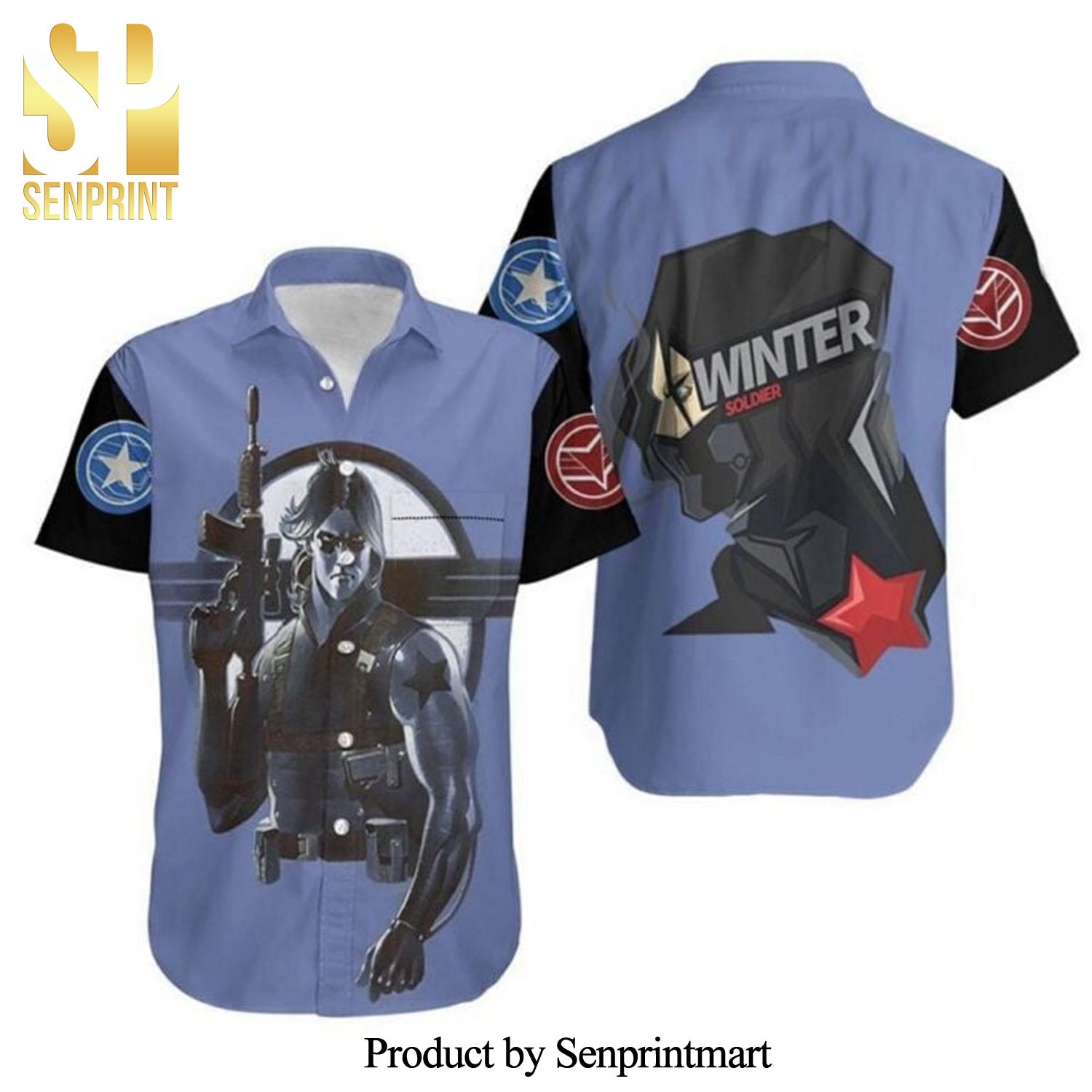 The Winter Soldier Real Assassin Full Printing Hawaiian Shirt