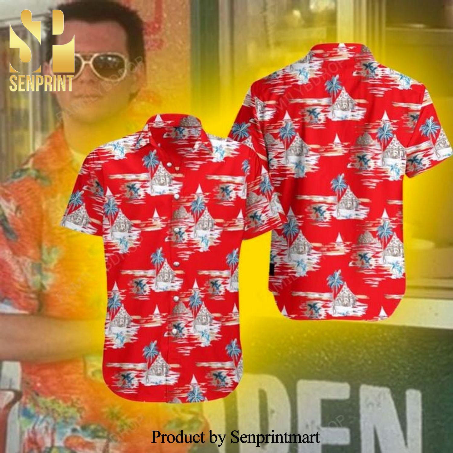 True Romance Clarence Worley Summer Hawaiian Beach Shirt