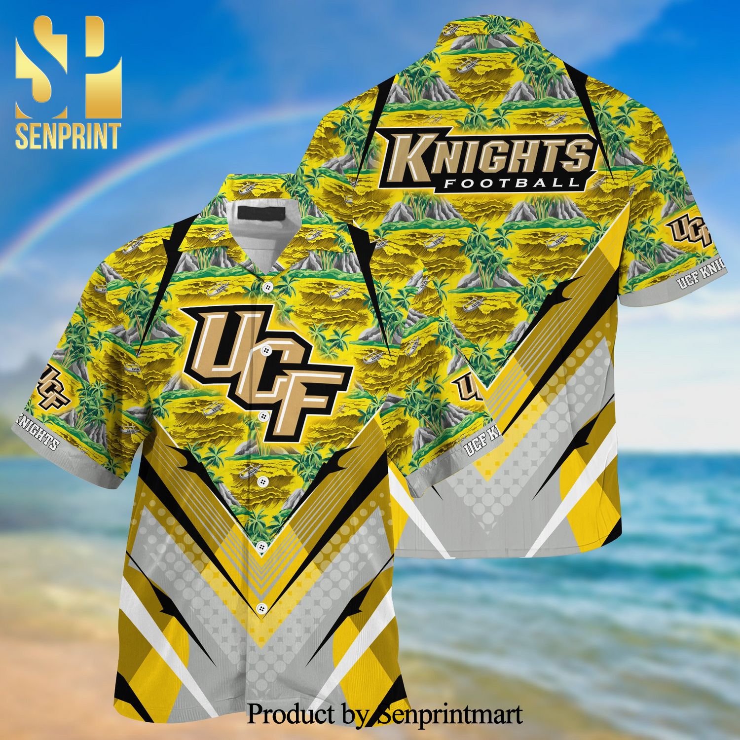 UCF Knights Summer Hawaiian Shirt And Shorts For Sports Fans This Season