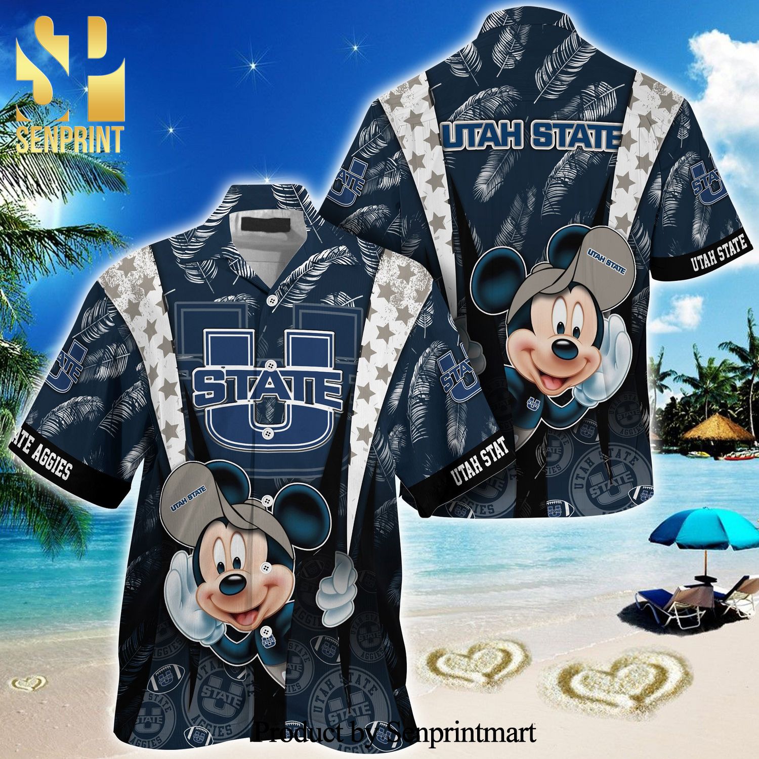 Utah State Aggies Summer Hawaiian Shirt For Your Loved Ones This Season