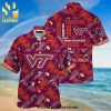 Virginia Tech Hokies Full Printing Hawaiian Shirt New Gift For Summer