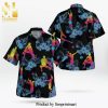 W2C FIA World Rally Championship Full Printing Short Sleeve Dress Shirt Hawaiian Summer Aloha Beach Shirt – Black White Navy Gray