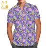 Walt Disney Castle Fireworks Full Printing Hawaiian Shirt