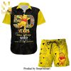 Winnie Pooh At The Honey Tree Full Printing Hawaiian Shirt