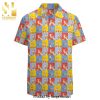 Winnie The Pooh And Friends Sketched Disney Cartoon Graphics Full Printing Hawaiian Shirt