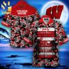 Wisconsin Badgers 3D Full Printing Hawaiian Shirt New Gift For Summer