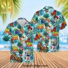 Woodford Reserve Palm Tree Full Printing Aloha Summer Beach Hawaiian Shirt – White Yellow