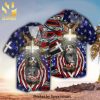 America Skull Stay Strapped Or Get Clapped Best Combo All Over Print Hawaiian Shirt