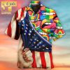 American LGBT Hand Love Is Love Rainbow 3D Hawaiian Shirt