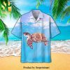 Baby Sea Turtles Beach Cool Style Hawaiian Shirt