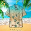 Baby Sea Turtle Blue New Type Hawaiian Shirt