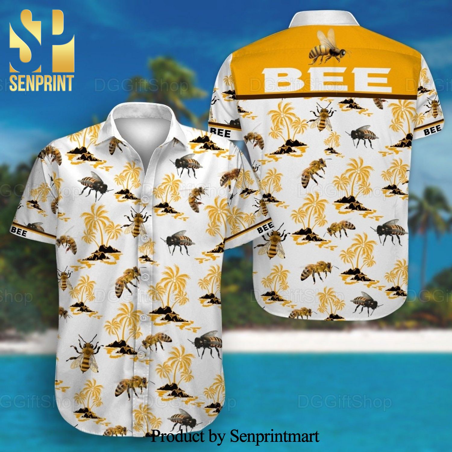 Bee New Style Full Print Hawaiian Shirt