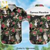 Bigfoot And Beer Street Style All Over Print Hawaiian Shirt