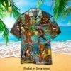 Bigfoot Silhouette Beer Hops And Wheat New Fashion Hawaiian Shirt