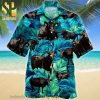 Black Angus Cow Full Print Hawaiian Shirt