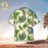 Blue American Skull 3D Hawaiian Shirt