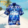 Blue World Map For Summer Hawaiian Shirt