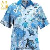 Blue Shinning Bowling King Summcer Collection Hawaiian Shirt