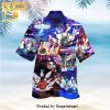 Bowling Tropical Leaf Full Print Hawaiian Shirt