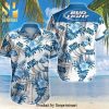 Bud Light Beer Drinking 3D Full Print Hawaiian Shirt