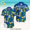 Busch Latte Hot Fashion 3D Hawaiian Shirt