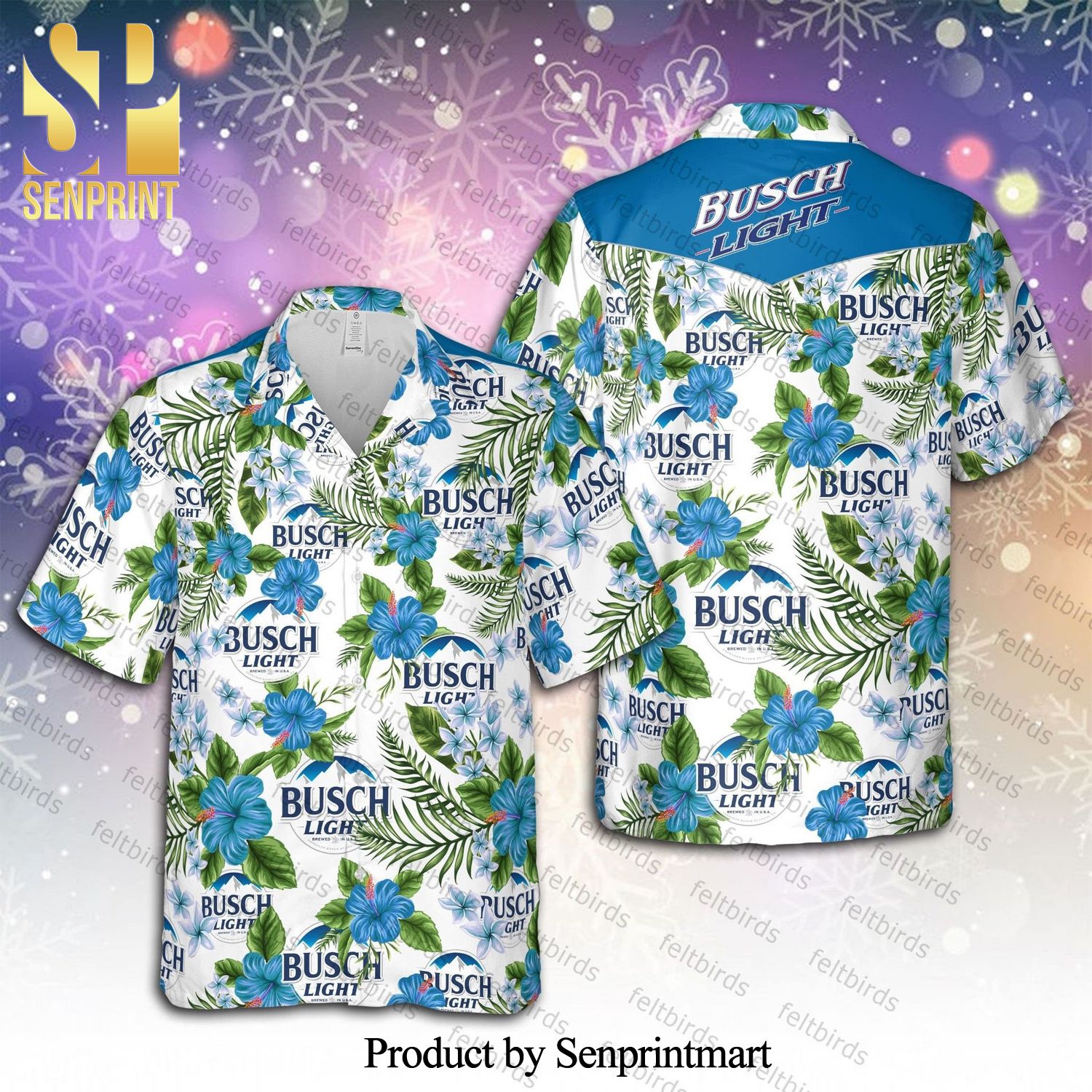 Busch Light Beer Unisex Hypebeast Fashion Hawaiian Shirt