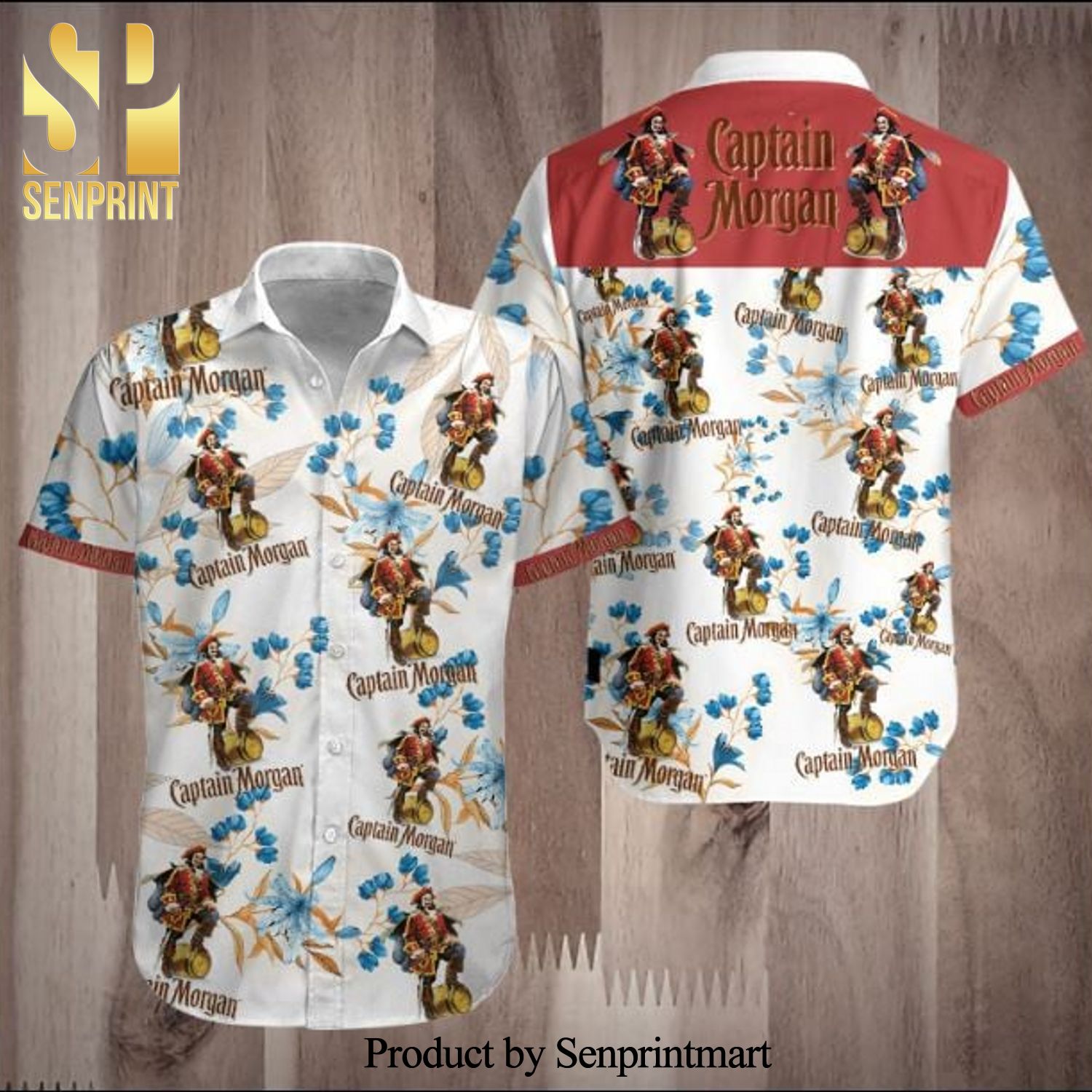 Captain Morgan Best Combo 3D Hawaiian Shirt